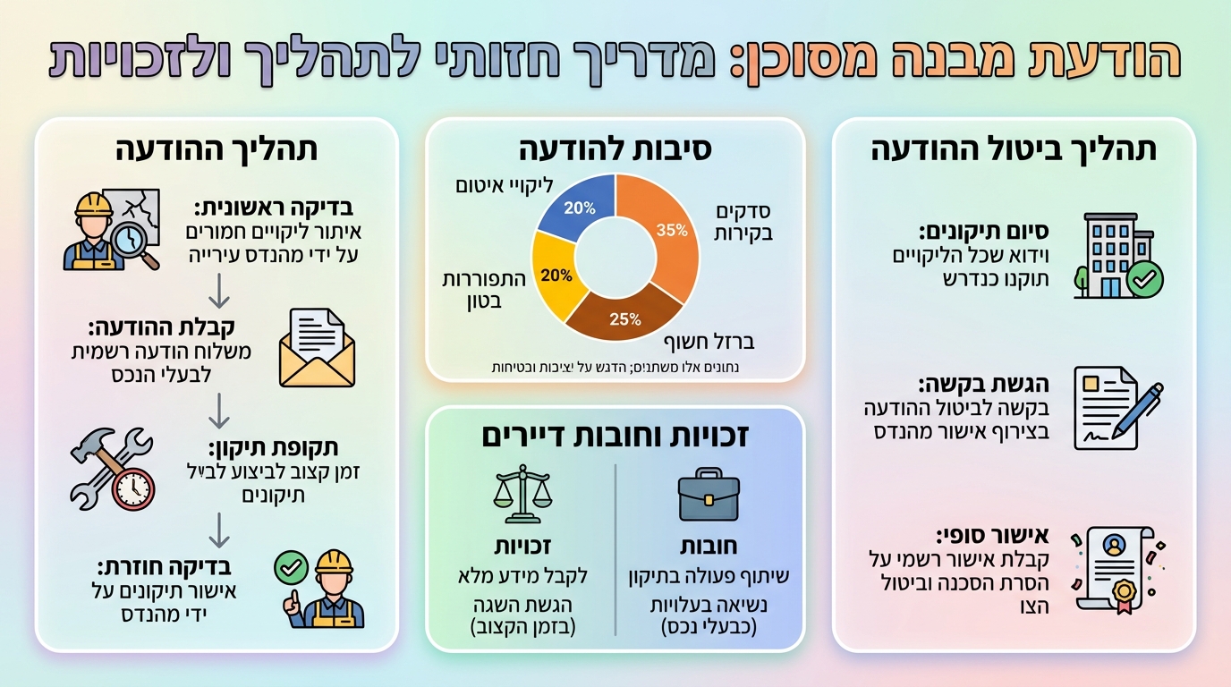 הודעת מבנה מסוכן