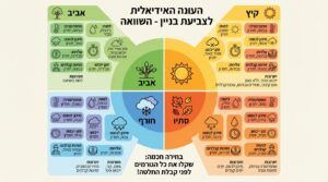 צביעת בניין בחורף או בקיץ - מה עדיף